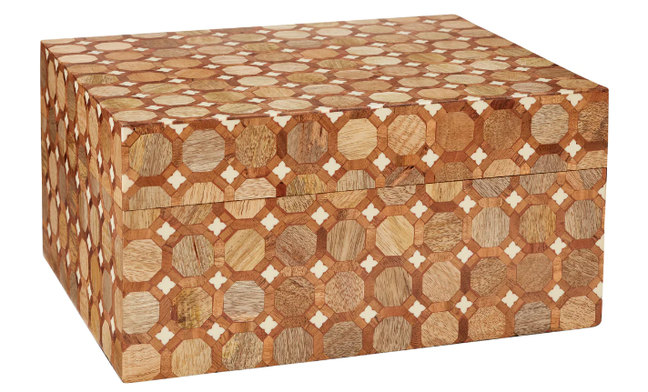 home decor gift ideas parquet box