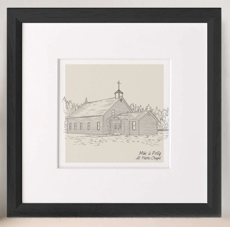 gift ideas for grandparents house drawing