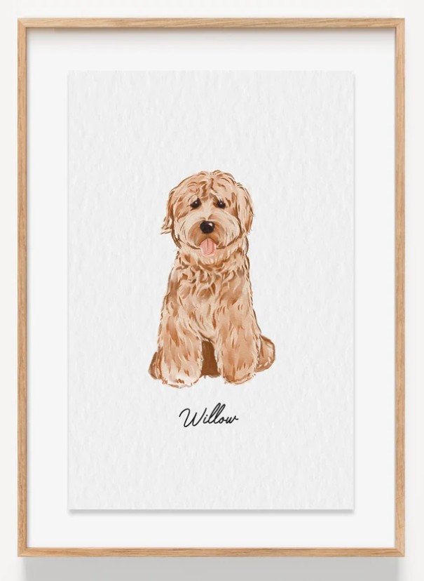 gift ideas for grandparents pet portrait