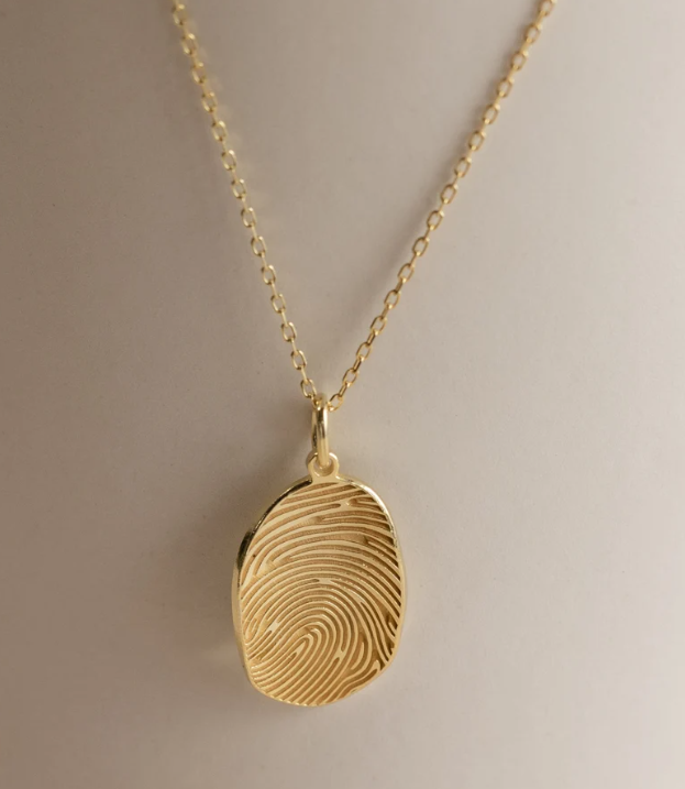 mother-in-law gift ideas fingerprint necklace