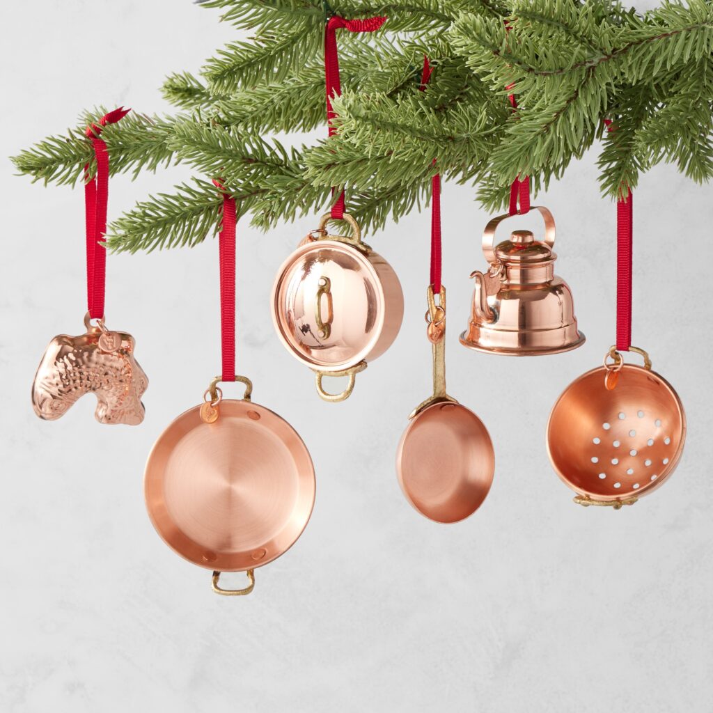 unique Christmas ornaments dishes