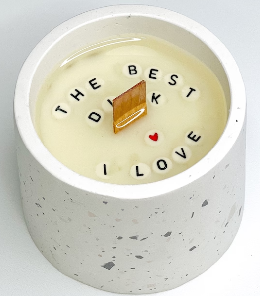 valentine's gifts for him secret message candle