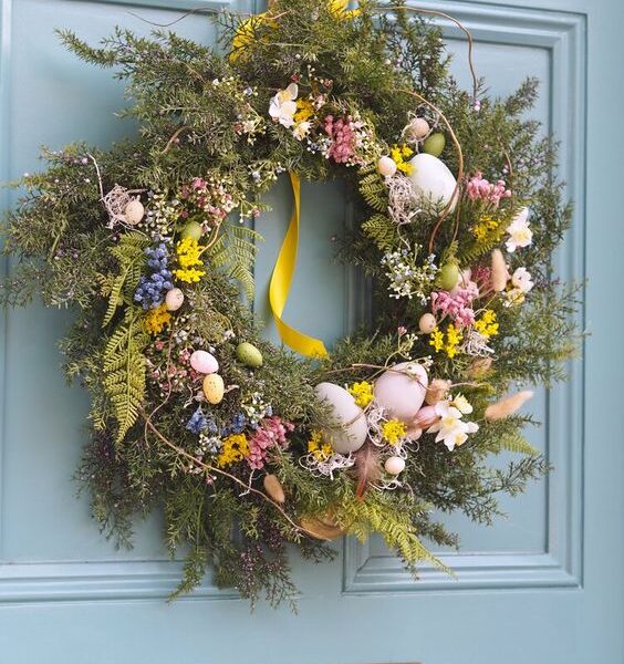 15 DIY Easter Wreath Ideas You Will Love