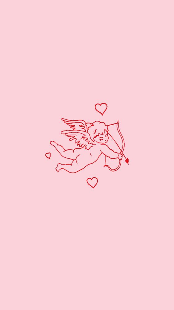 valentine's wallpaper cupid