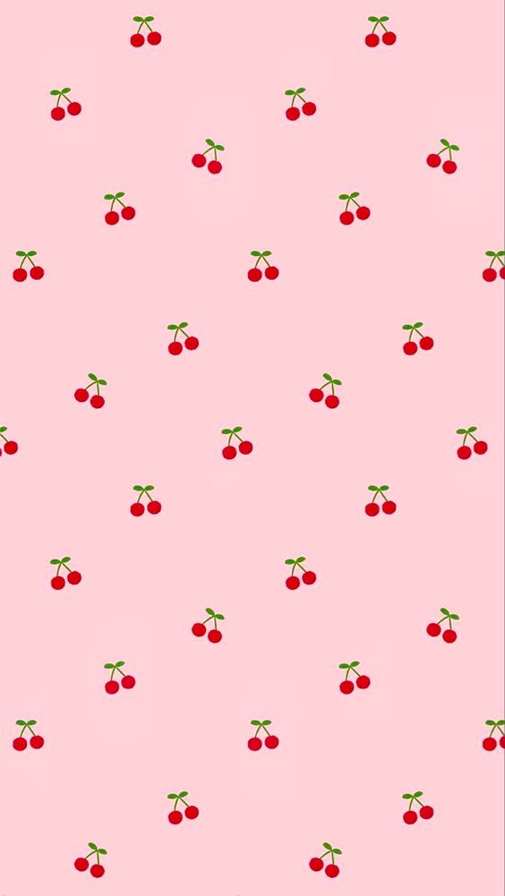 valentine's wallpaper cute cherries