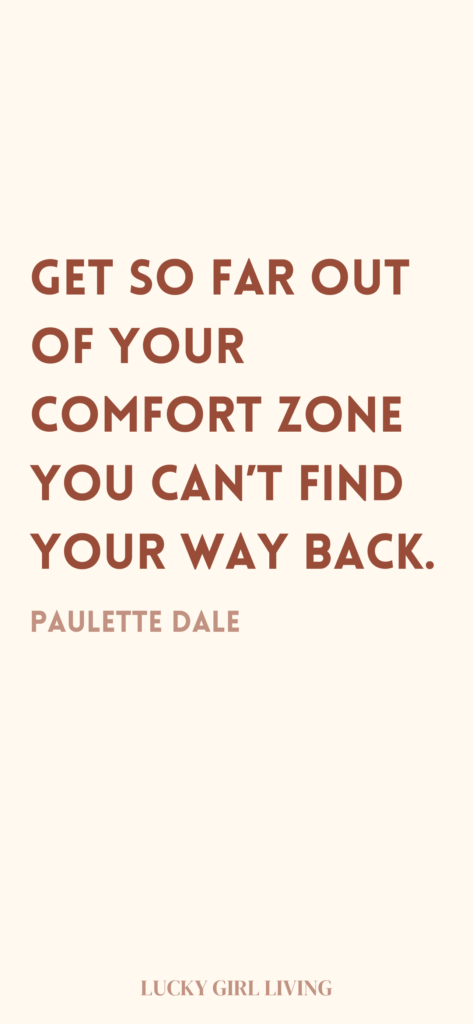 inspirational quotes for women comfort zone
