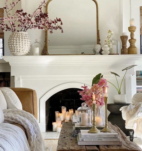 13 Perfect Spring Mantel Decor Ideas You Need to See