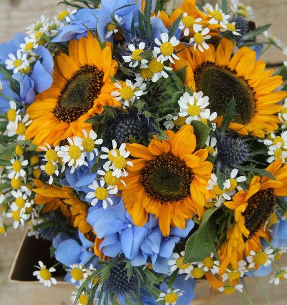 sunflower arrangements